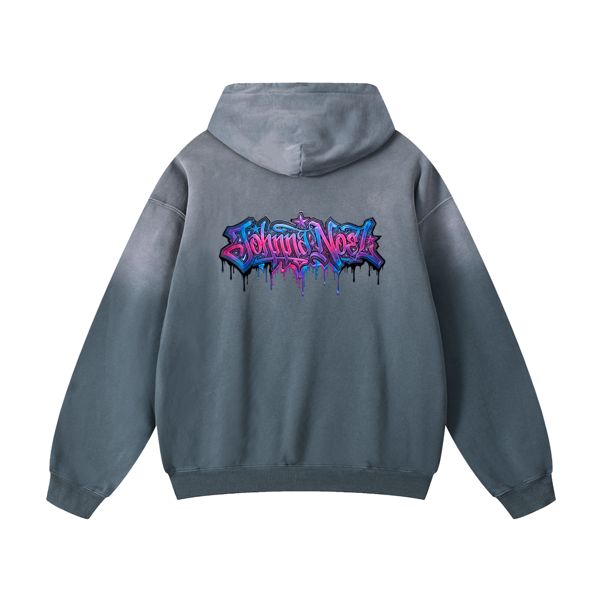 Johnna Noel Signature Graffiti Unisex Sunfade Oversized Hoodie