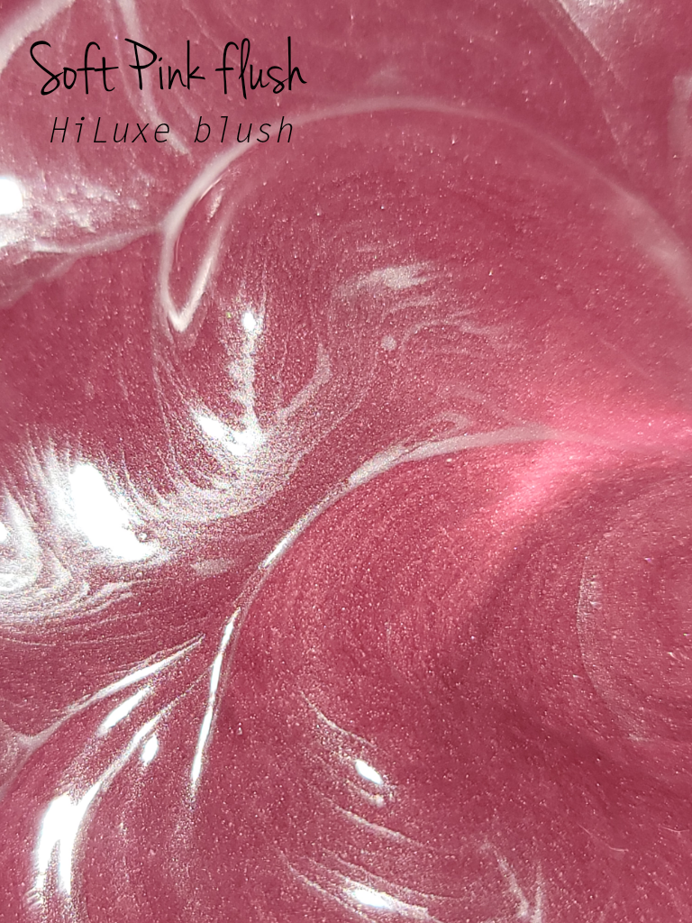 Soft pink flush
