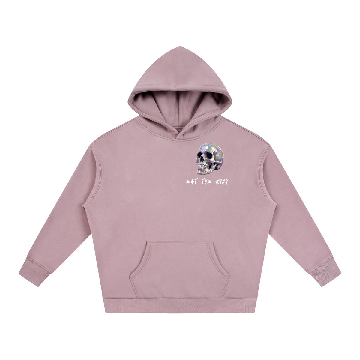 Johnna Noel Eat The Rich Unisex Cotton Fleece Hoodie