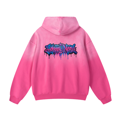 Johnna Noel Signature Graffiti Unisex Sunfade Oversized Hoodie