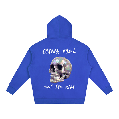 Johnna Noel Eat The Rich Unisex Cotton Fleece Hoodie