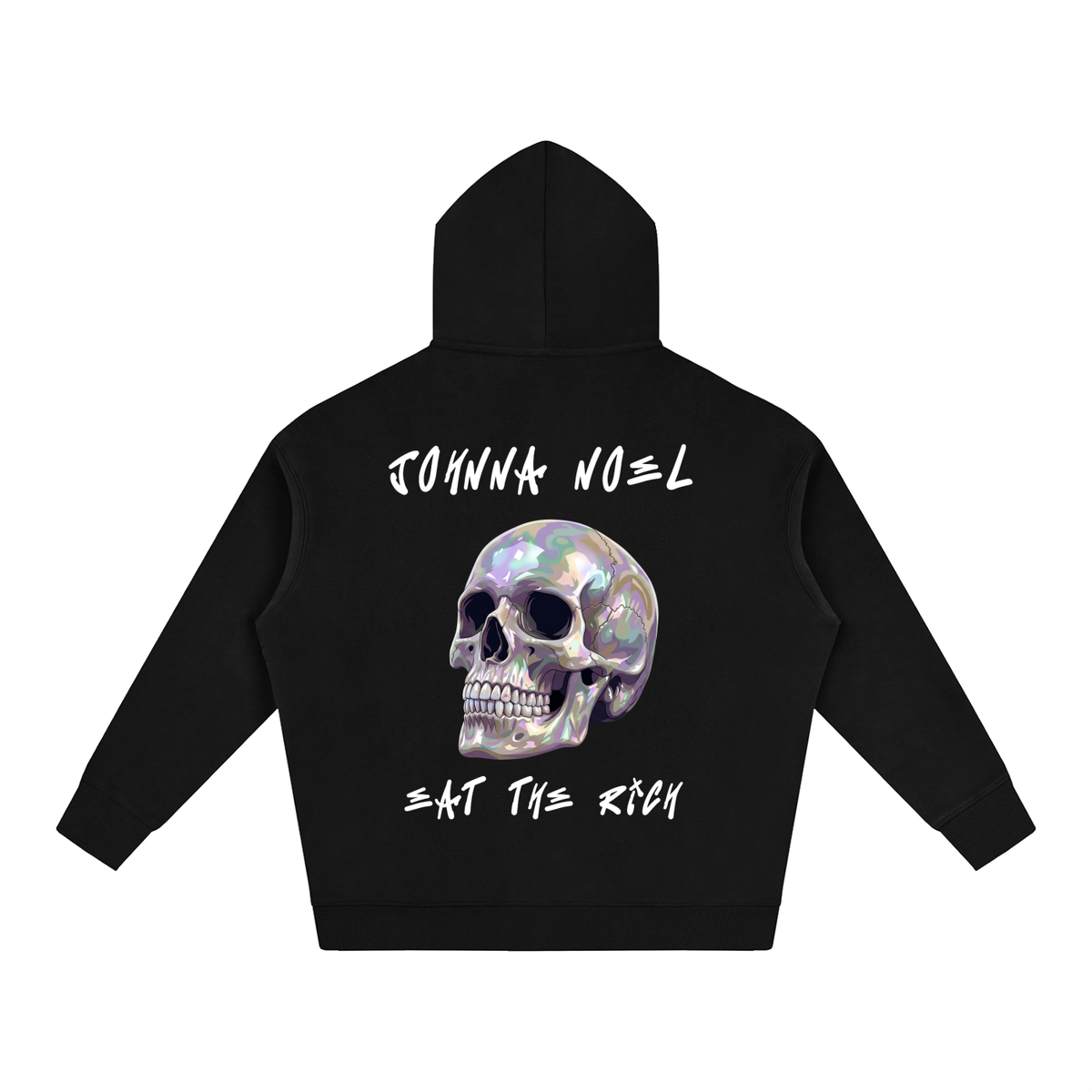 Johnna Noel Eat The Rich Unisex Cotton Fleece Hoodie