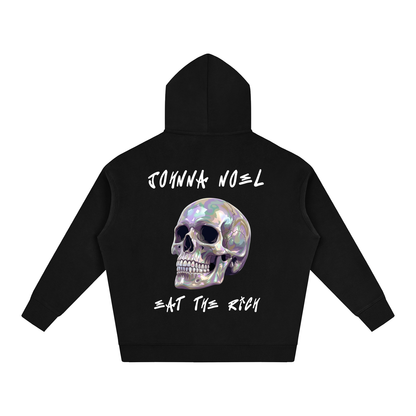 Johnna Noel Eat The Rich Unisex Cotton Fleece Hoodie