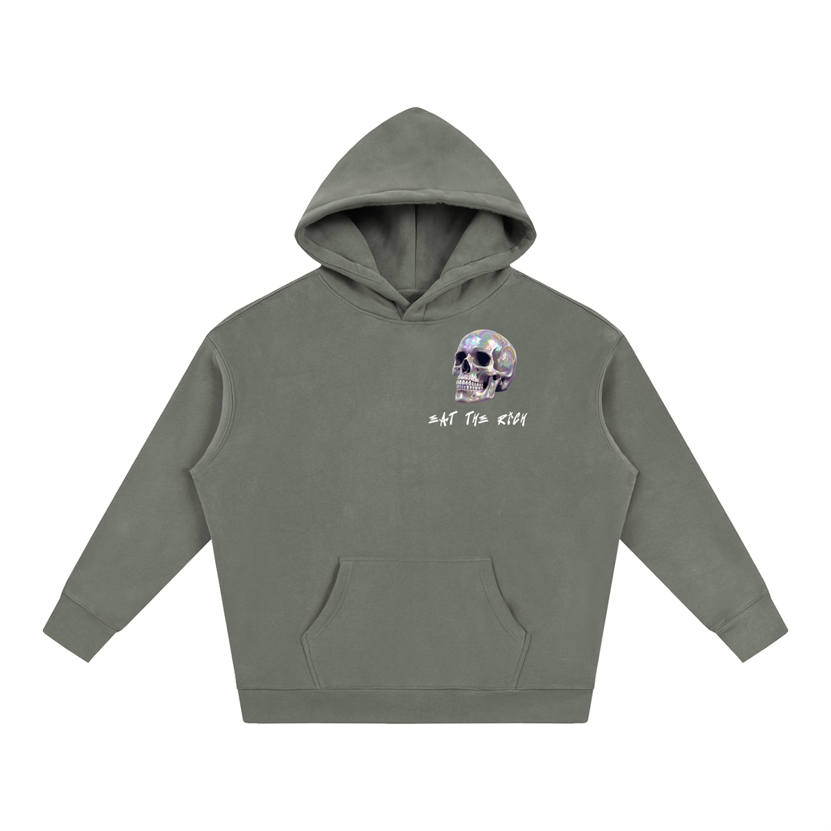 Johnna Noel Eat The Rich Unisex Cotton Fleece Hoodie
