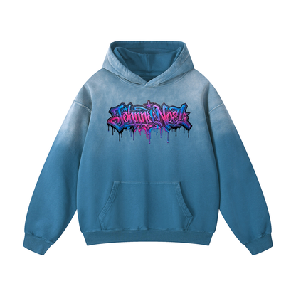 Johnna Noel Signature Graffiti Unisex Sunfade Oversized Hoodie