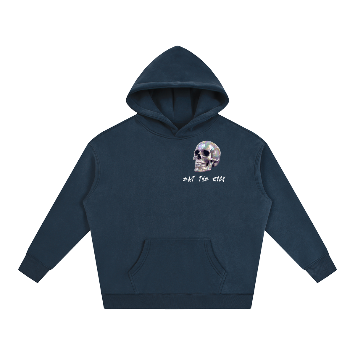 Johnna Noel Eat The Rich Unisex Cotton Fleece Hoodie