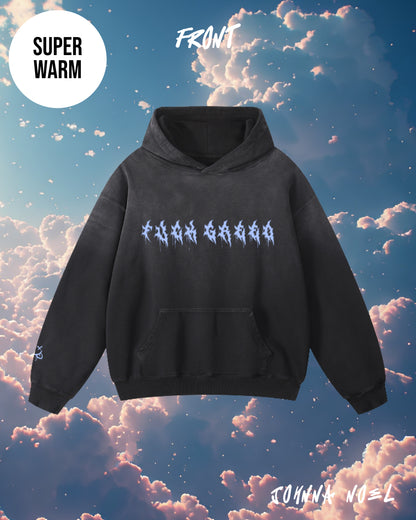 Johnna Noel F Greed Unisex Sunfade Pure Cotton Pullover Hoodie