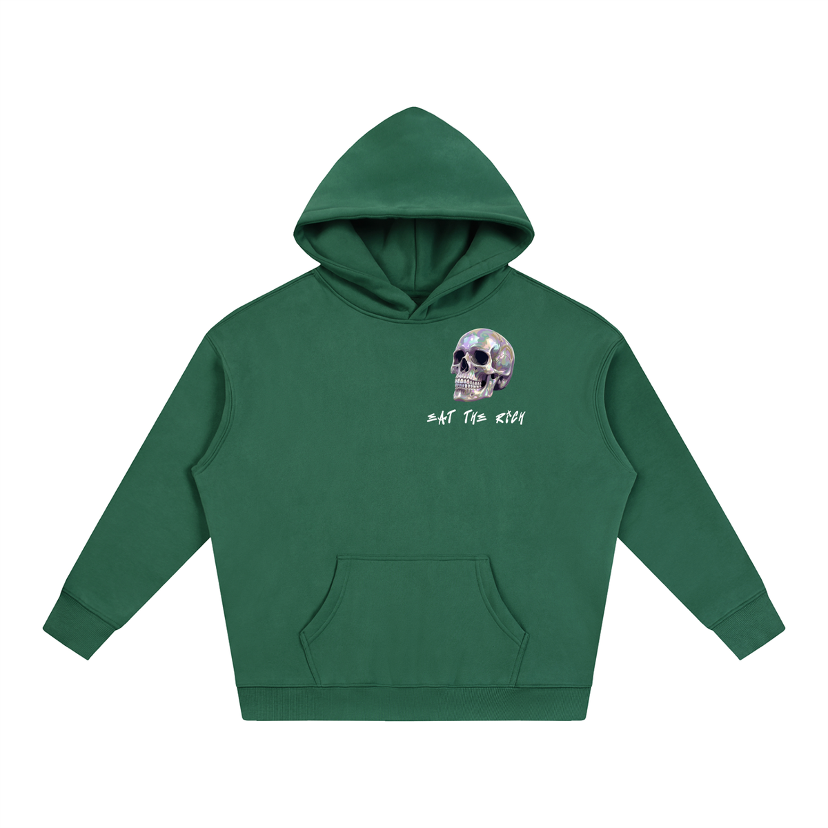 Johnna Noel Eat The Rich Unisex Cotton Fleece Hoodie