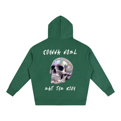 Johnna Noel Eat The Rich Unisex Cotton Fleece Hoodie