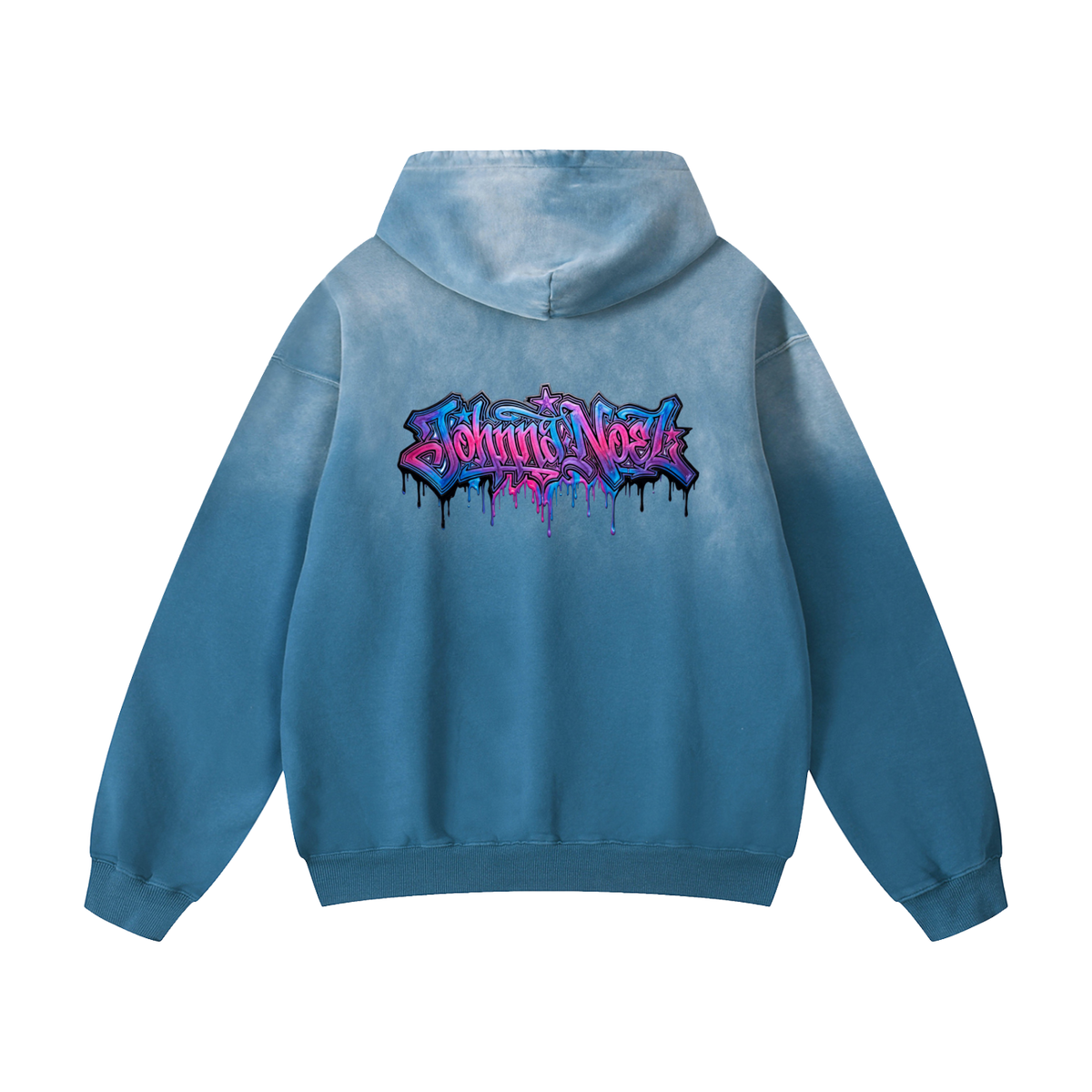 Johnna Noel Signature Graffiti Unisex Sunfade Oversized Hoodie
