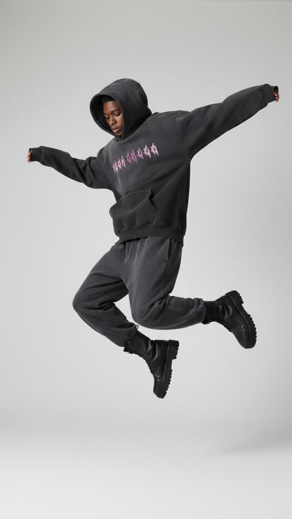 Johnna Noel F Greed Unisex Sunfade Pure Cotton Pullover Hoodie