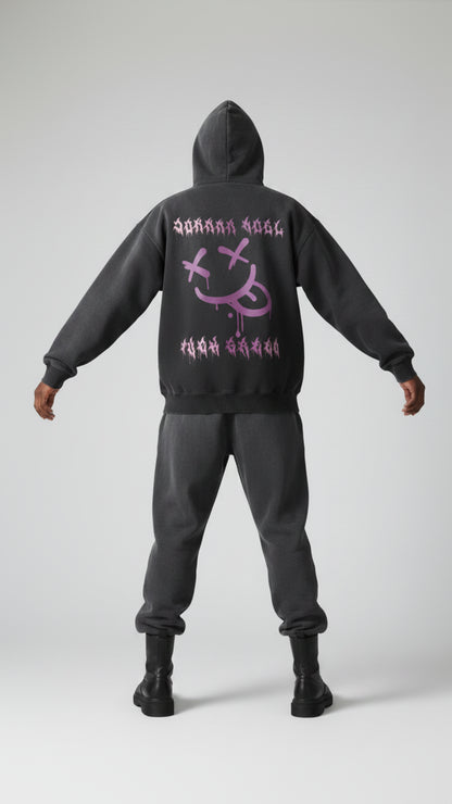 Johnna Noel F Greed Unisex Sunfade Pure Cotton Pullover Hoodie