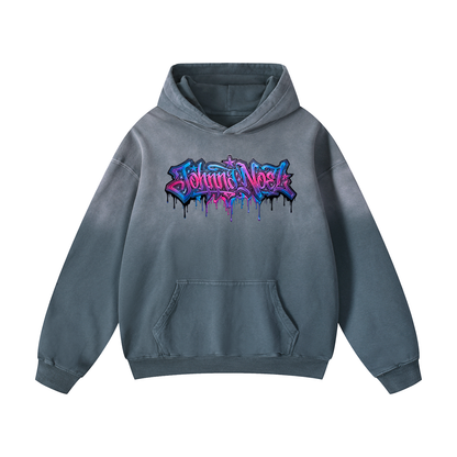 Johnna Noel Signature Graffiti Unisex Sunfade Oversized Hoodie