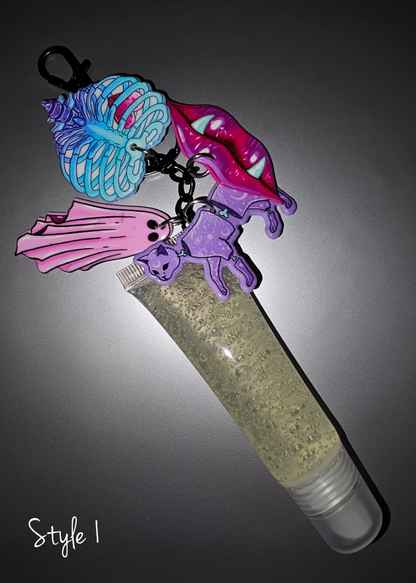 Spooky keychain gloss