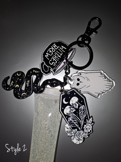 Spooky keychain gloss