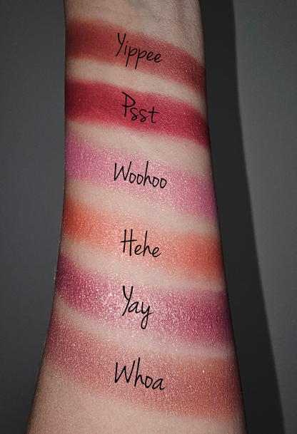 Glimmers blush/hilite palette