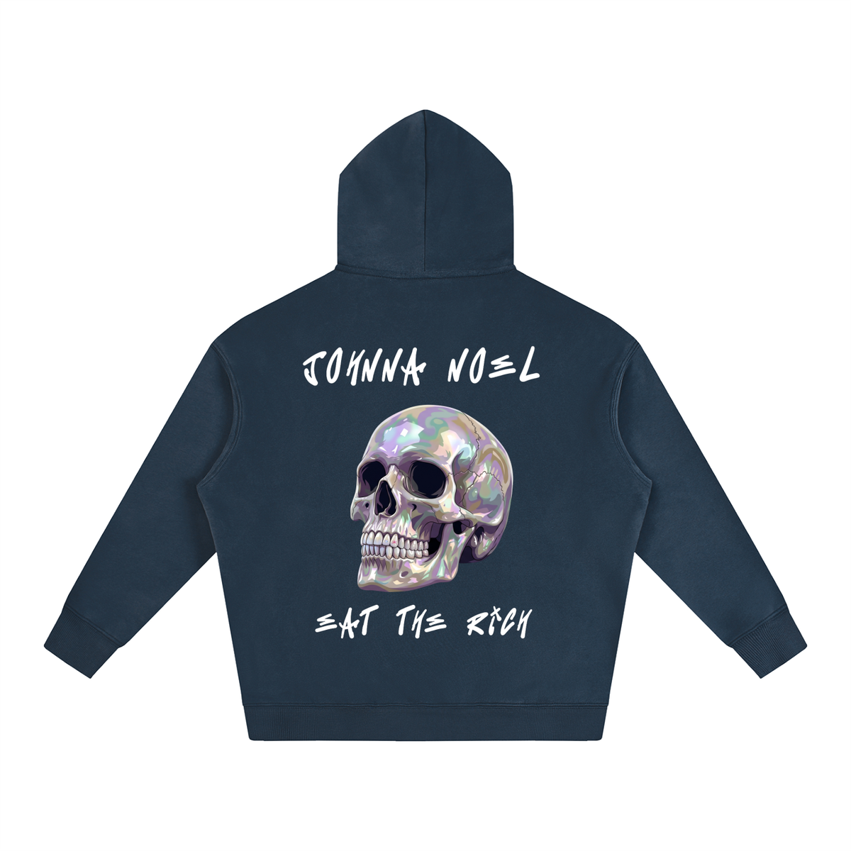 Johnna Noel Eat The Rich Unisex Cotton Fleece Hoodie