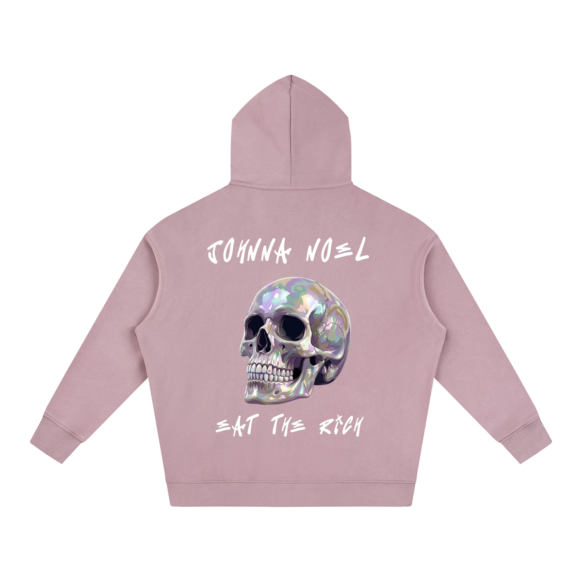 Johnna Noel Eat The Rich Unisex Cotton Fleece Hoodie
