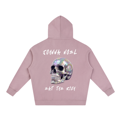 Johnna Noel Eat The Rich Unisex Cotton Fleece Hoodie