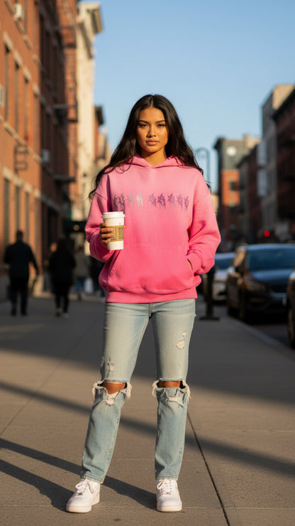 Johnna Noel F Greed Unisex Sunfade Pure Cotton Pullover Hoodie