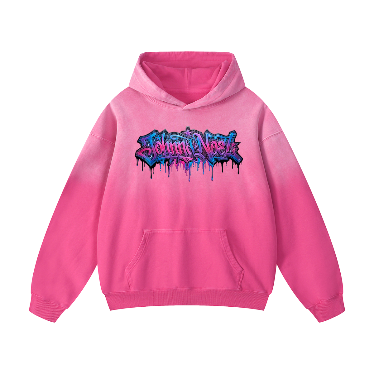 Johnna Noel Signature Graffiti Unisex Sunfade Oversized Hoodie