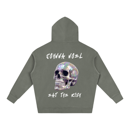 Johnna Noel Eat The Rich Unisex Cotton Fleece Hoodie