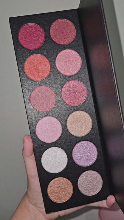 Glimmers blush/hilite palette