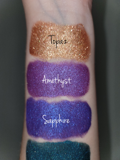 Jewel Tone 365 loose eyeshadow collection